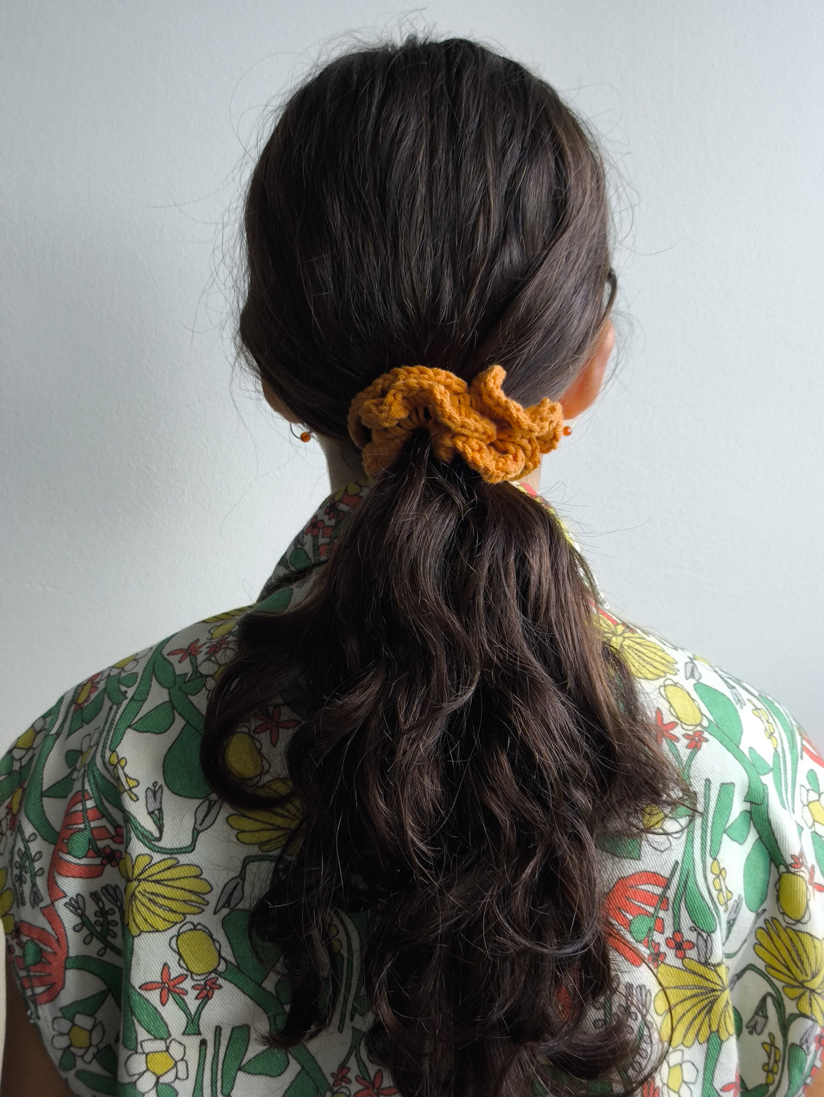 FLOWER SCRUNCHIE