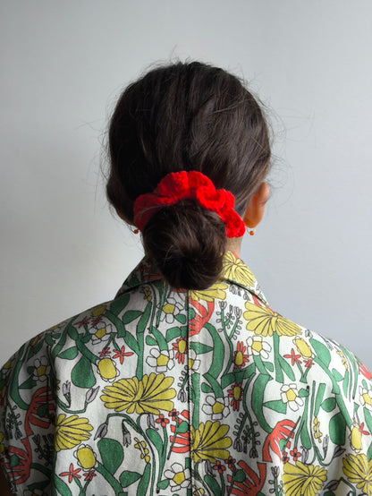 FLOWER SCRUNCHIE